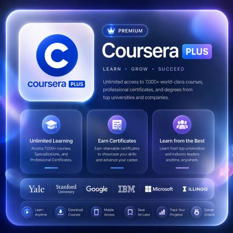  C0urs*era Plus Price in Bangladesh — Subscription available in Bangladesh