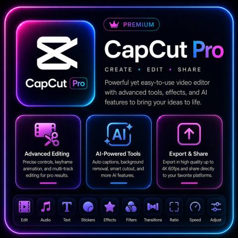 CapCut Pro  Price in Bangladesh — Software & Productivity available in Bangladesh