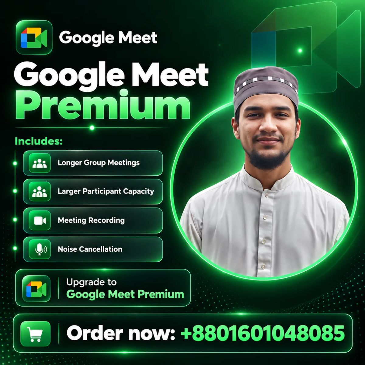 Google Meet 500 Participants Price in Bangladesh