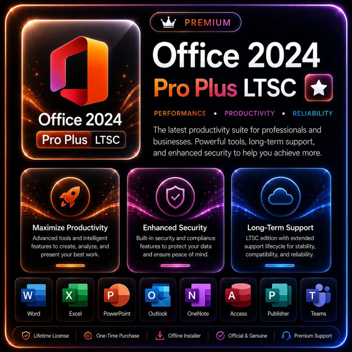Office 2024 Pro Plus LTSE Price in Bangladesh