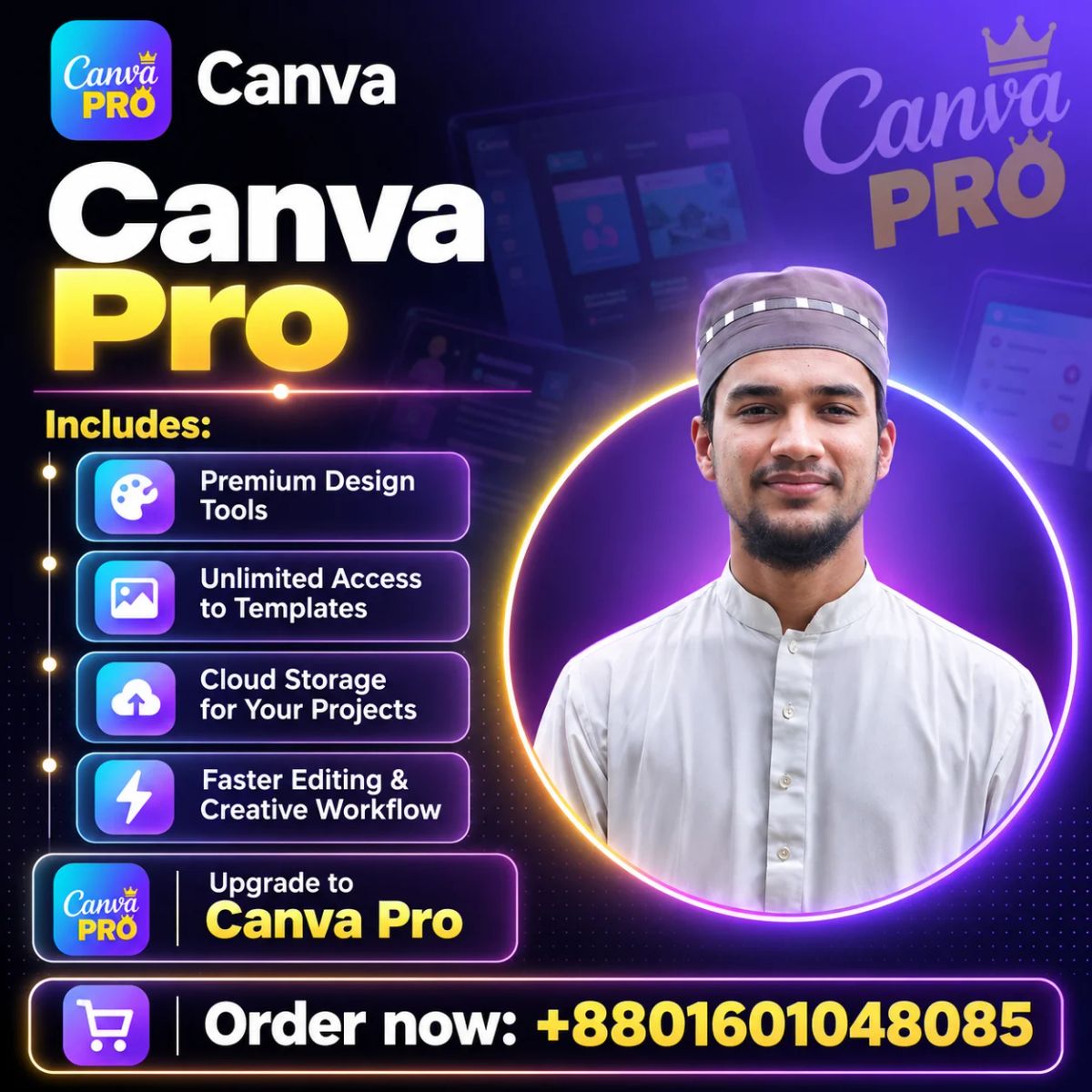 Canva pro Price in Bangladesh